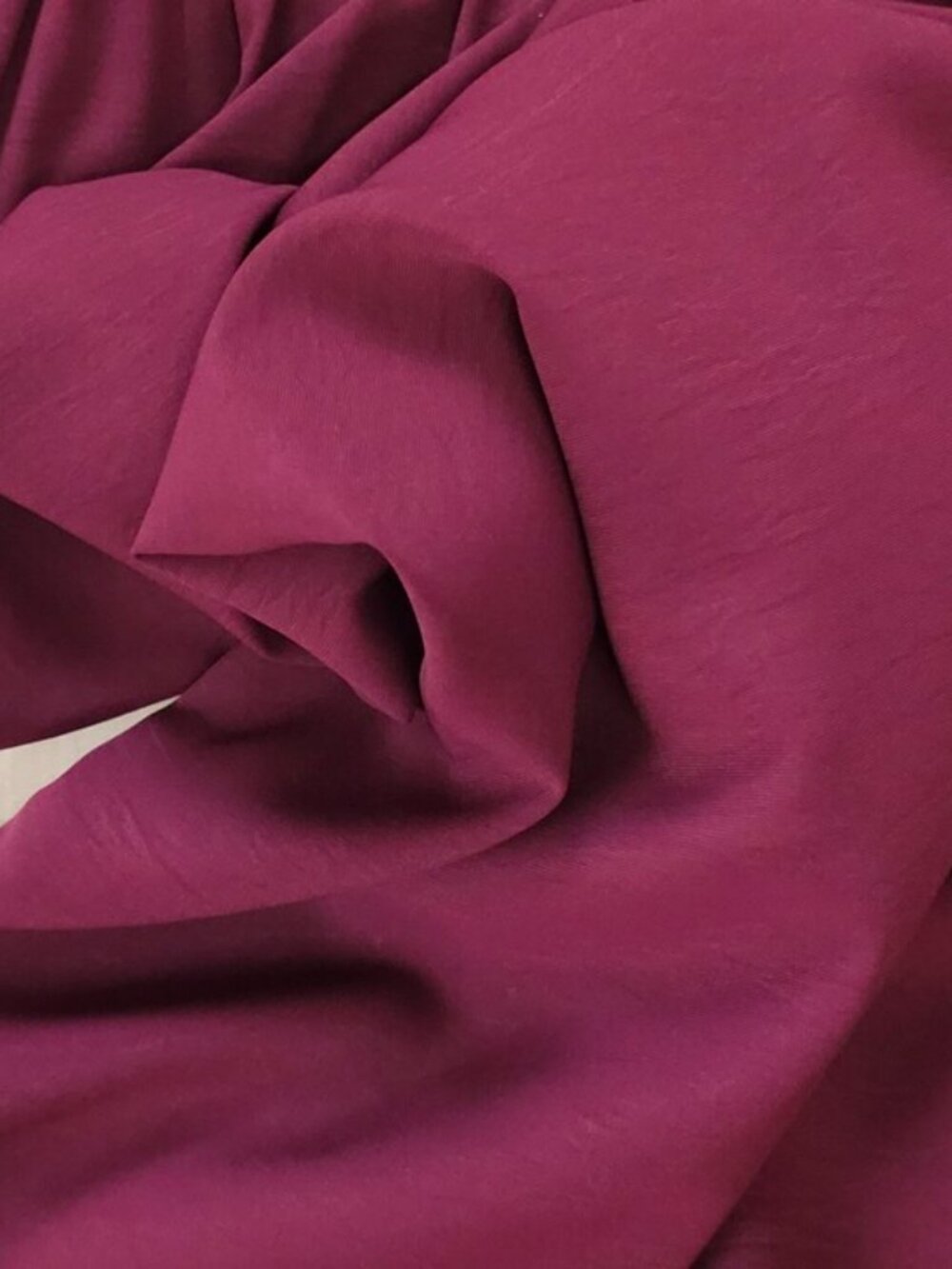 NEW Chic Ruched Waist Lantern Sleeve Maxi Dress PLUS Burgundy Wine Red Purple - Picture 7 of 10
